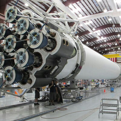 fertiger Raketenantrieb